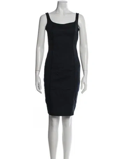 Pre-owned Prada Vintage Mini Dress In Blue