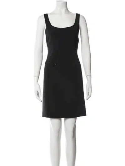 Pre-owned Prada Vintage Mini Dress In Blue