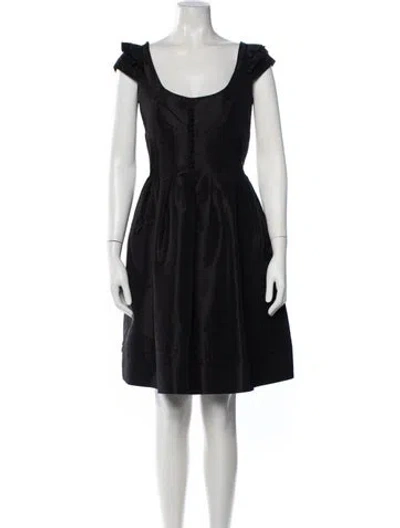 Pre-owned Prada Vintage Mini Dress In Blue