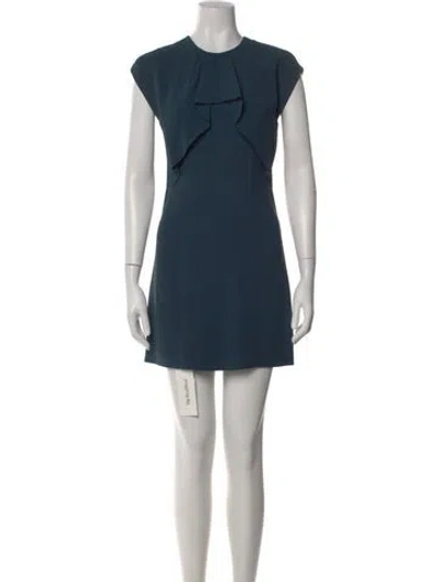 Pre-owned Prada Vintage Mini Dress In Gray