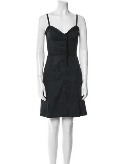 Pre-owned Prada Vintage Mini Dress In Multi