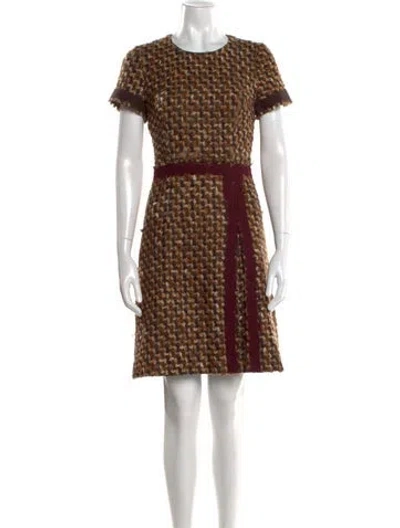 Pre-owned Prada Vintage Mini Dress In Multi