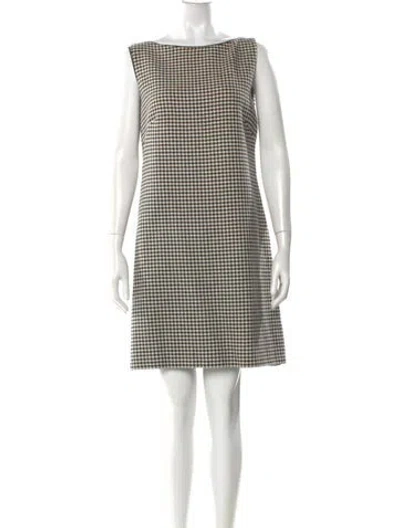 Pre-owned Prada Vintage Mini Dress In Multi