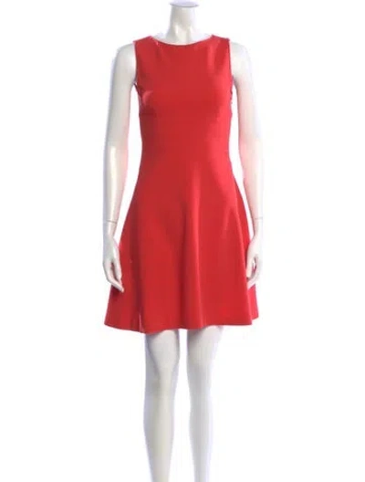 Pre-owned Prada Vintage Mini Dress In Orange