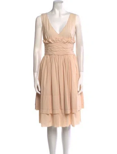 Pre-owned Prada Vintage Mini Dress In Pink
