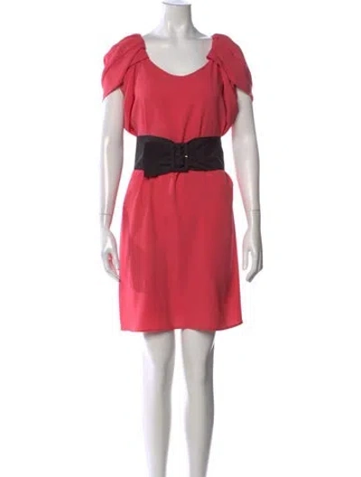 Pre-owned Prada Vintage Mini Dress In Pink