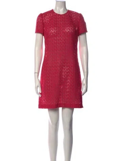 Pre-owned Prada Vintage Mini Dress In Pink