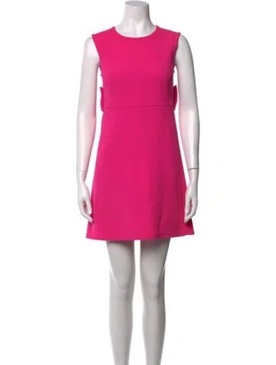 Pre-owned Prada Vintage Mini Dress In Pink