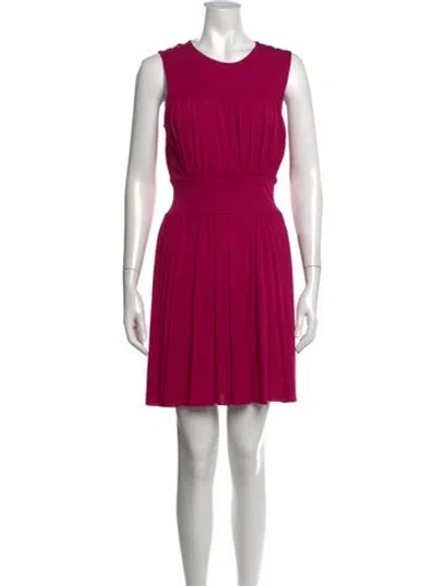 Pre-owned Prada Vintage Mini Dress In Pink