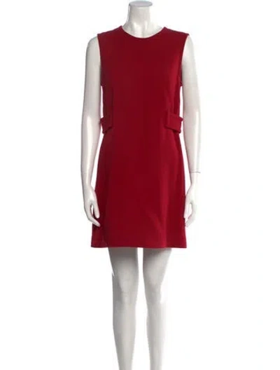 Pre-owned Prada Vintage Mini Dress In Red