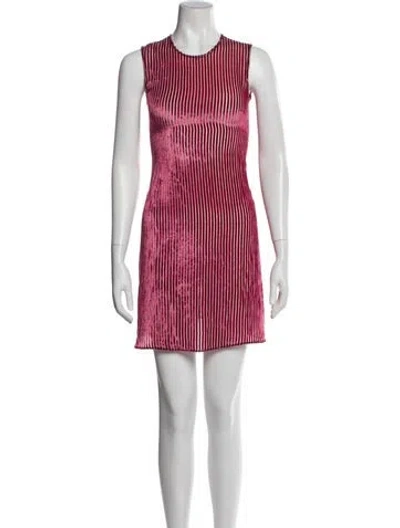 Pre-owned Prada Vintage Mini Dress In Red