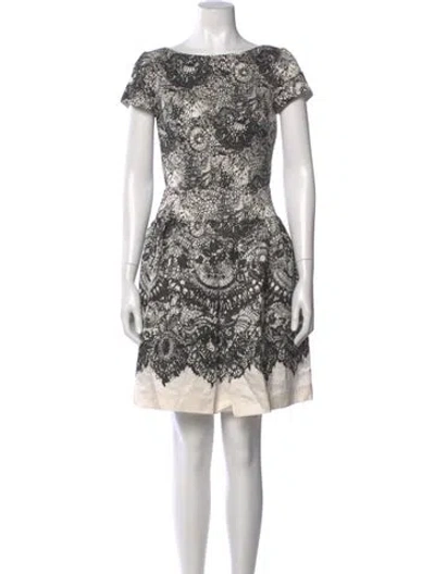 Pre-owned Prada Vintage Mini Dress In White