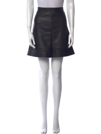 Pre-owned Prada Vintage Mini Skirt In Black