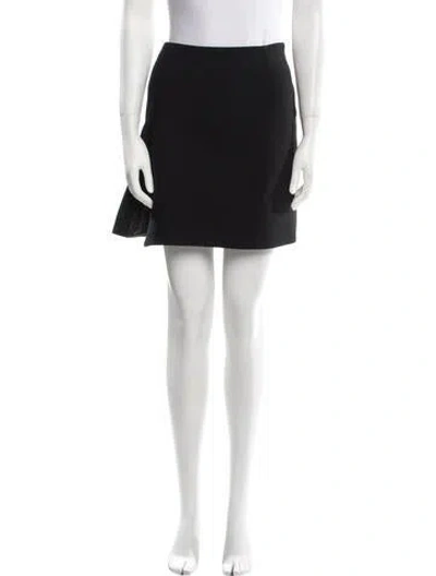 Pre-owned Prada Vintage Mini Skirt In Black