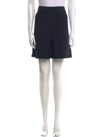 Pre-owned Prada Vintage Mini Skirt In Black