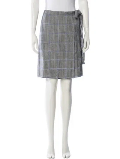 Pre-owned Prada Vintage Mini Skirt In Black