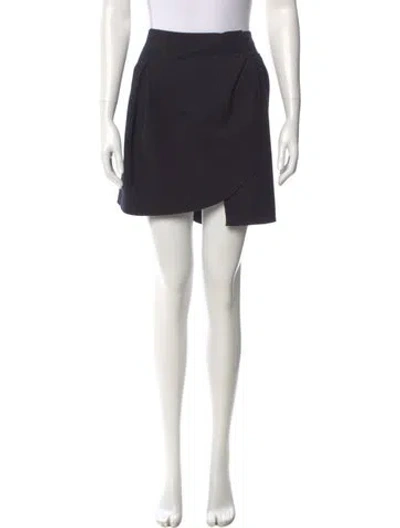 Pre-owned Prada Vintage Mini Skirt In Black