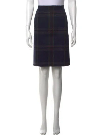 Pre-owned Prada Vintage Mini Skirt In Black