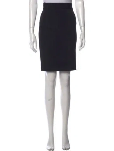 Pre-owned Prada Vintage Mini Skirt In Black