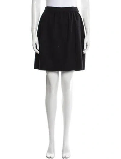 Pre-owned Prada Vintage Mini Skirt In Black