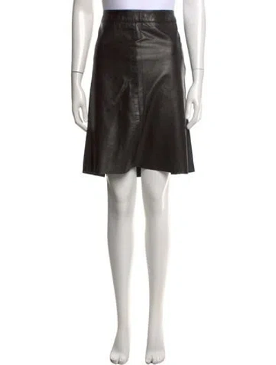 Pre-owned Prada Vintage Mini Skirt In Black