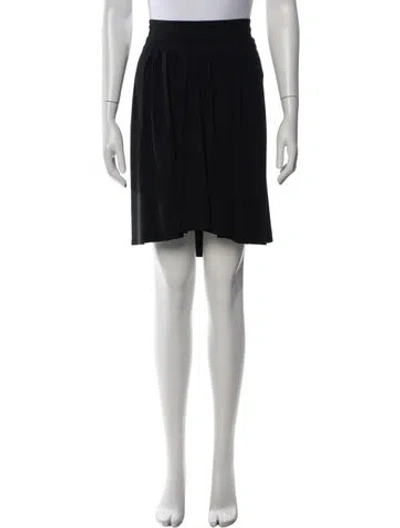 Pre-owned Prada Vintage Mini Skirt In Black