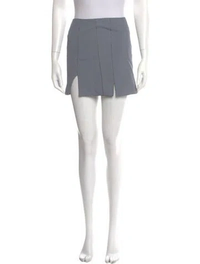 Pre-owned Prada Vintage Mini Skirt In Blue