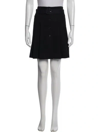 Pre-owned Prada Vintage Mini Skirt In Blue