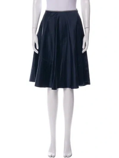 Pre-owned Prada Vintage Mini Skirt In Blue