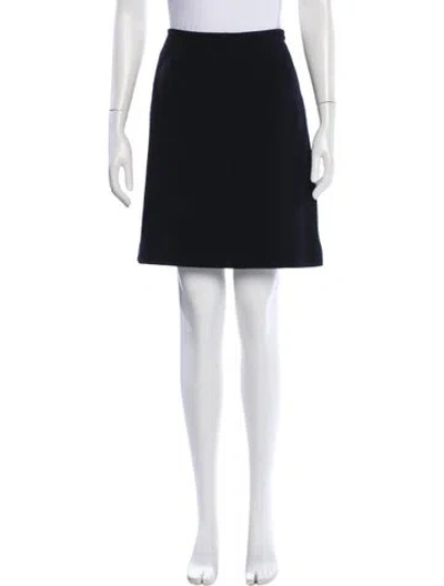 Pre-owned Prada Vintage Mini Skirt In Blue