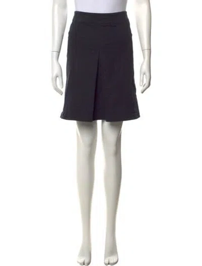 Pre-owned Prada Vintage Mini Skirt In Blue