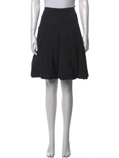 Pre-owned Prada Vintage Mini Skirt In Blue