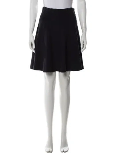 Pre-owned Prada Vintage Mini Skirt In Blue