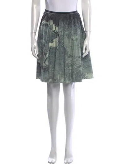 Pre-owned Prada Vintage Mini Skirt In Blue