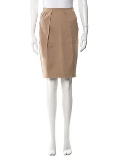 Pre-owned Prada Vintage Mini Skirt In Brown
