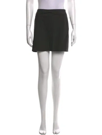 Pre-owned Prada Vintage Mini Skirt In Brown