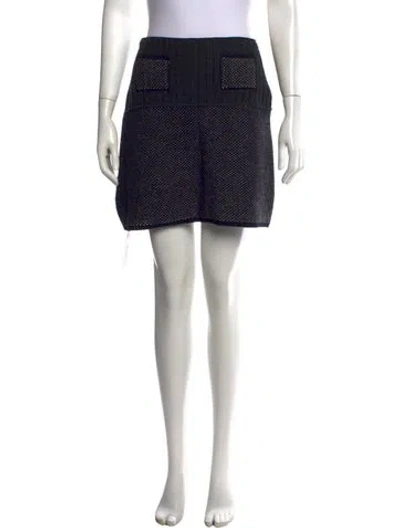 Pre-owned Prada Vintage Mini Skirt In Brown
