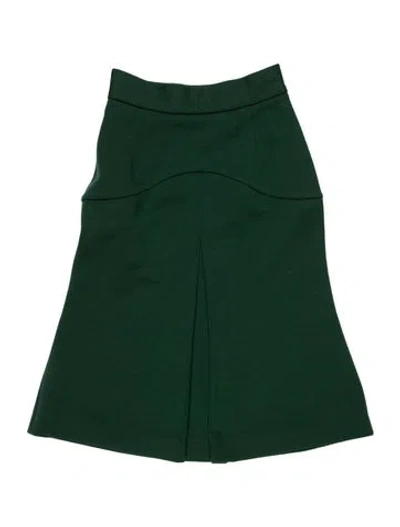 Pre-owned Prada Vintage Mini Skirt In Green
