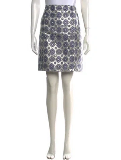 Pre-owned Prada Vintage Mini Skirt In Grey