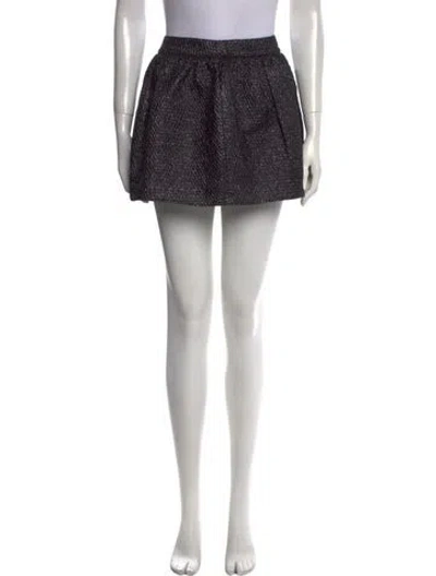 Pre-owned Prada Vintage Mini Skirt In Multi