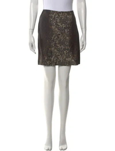 Pre-owned Prada Vintage Mini Skirt In Multi