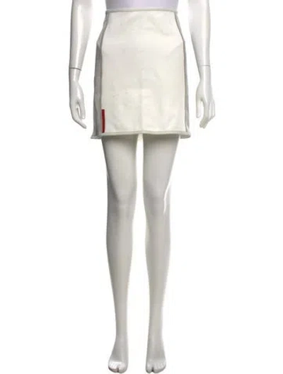 Pre-owned Prada Vintage Mini Skirt In Multi