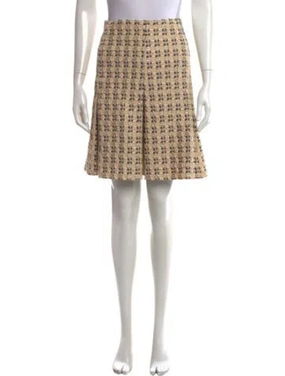 Pre-owned Prada Vintage Mini Skirt In Multi