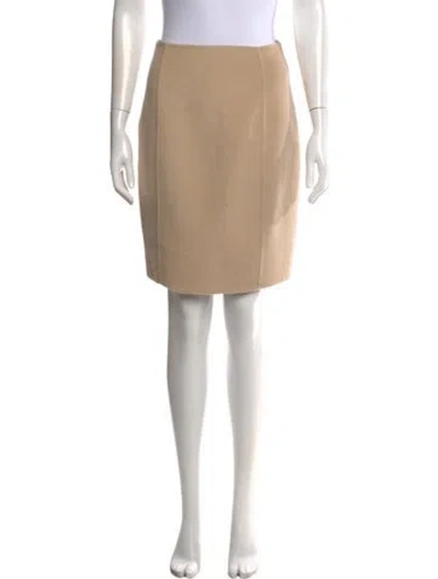 Pre-owned Prada Vintage Mini Skirt In Neutrals