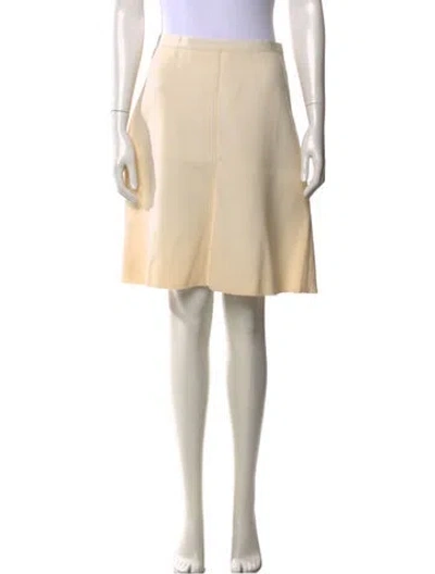 Pre-owned Prada Vintage Mini Skirt In Neutrals