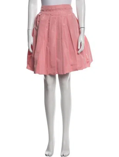 Pre-owned Prada Vintage Mini Skirt In Pink