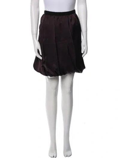 Pre-owned Prada Vintage Mini Skirt In Purple