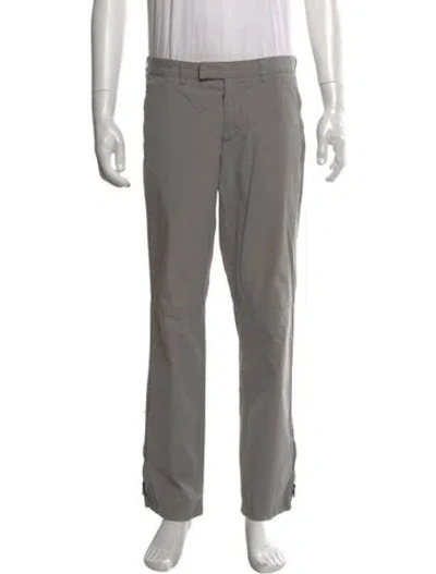 Pre-owned Prada Vintage Pants In Gray