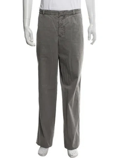 Pre-owned Prada Vintage Pants In Grey