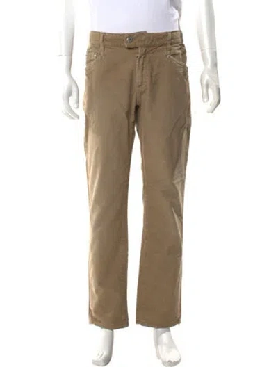 Pre-owned Prada Vintage Pants In Neutral